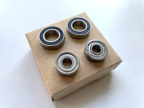Timbera Kugellager-Reparatursatz für Gardena Mähroboter Hinterrad & Motorspindelwelle (für Modell: R38Li R40Li R45Li R50Li R70Li R75Li R80Li)
