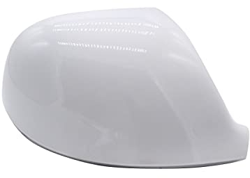 SHLPDFM Spiegelabdeckungsgehäuse Spiegelkappe Gehäuse Rückspiegeldeckel Abdeckungen rechts für VW T5 / T6 / Amarok(Weiss)