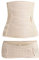 WANYIG 3 in 1 Postpartum Gürtel für Damen Atmungsaktiv Beckengürtel/Taillengürtel/Bauchgurt Schwangerschaftsgürtel Nach Geburt Rückbildungsgürtel Kaiserschnitt Postnatal Bauchband(Beige, L)