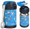 JARLSON® Thermobehälter Kinder YUMMY | Edelstahl Warmhaltebehälter Essen/Babybrei | Müslibecher to go mit Löffel | Joghurtbecher | Essensbehälter | Thermobecher | Wärmebehälter (450 ml, Weltall)
