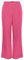 PIECES PCBOZZY HW WIDE PLAIN PANT NOOS BC, Pantaloni Donna, Rosa (Hot Pink), XS