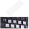 Universal Clear Russian Keyboard Sticker Language Alphabet Black White Label For Computer Laptop Dust Protection PC X7Z4 Accesso
