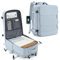 SZLX for Ryanair Cabin Bags Underseat Carry-ons Bag,Easyjet Cabin Bag 45x36x20 Travel Backpack Cabin Size Hand Luggage Bag with Water Bottle Holder Travel Ruscksack Fit 14 Inch Laptop Grey Blue