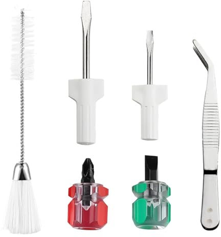 6 Pcs Sewing Accessories Kit - Sewing Machine Screwdriver, Oil, Repair Tool Kit