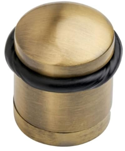 Aretro Brushed Brass Door Stop Dome Metal