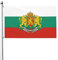 Fahne Bulgarien Robuste Piratenflagge Wetterfeste Gartenflagge Für Haus Paraden Bar 90X150cm
