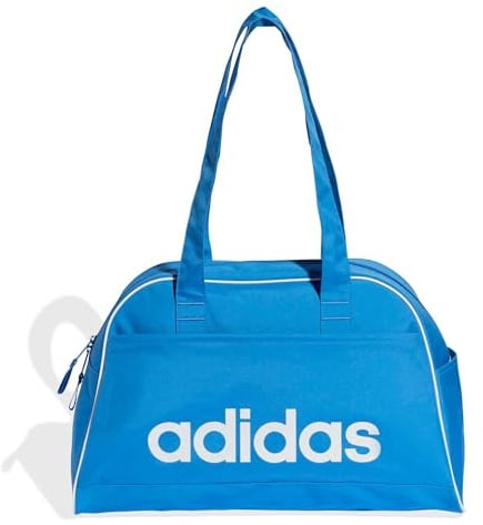 adidas Women's LINEAR ESSENTIALS BOWLING BAG, ray blue/white, One size