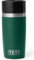 YETI Rambler Travel Bottle, Vacuum Insulated Stainless Steel Bottle with Leakproof Hotshot Commuter Cap, Black Forest Green, 12 oz (354 ml)