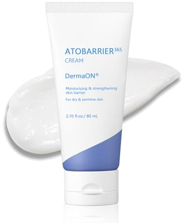 ATOBARRIER365 CREAM mit Ceramid Korean skincare 120 Std. Feuchtigkeitspflege mit Sichtbare Kapsel Gesichtscreme,Ceramide Ato Beruhigungsgel, Feuchtigkeitsspendende, kühlende Gel-Lotion, 80ML