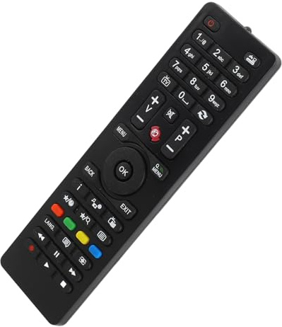YUYTE, Telecomando TV Piccolo, Leggero, Facile da Usare, con Impugnatura Comoda, per Televisore LED FINLUX CR TELORC Technika XD