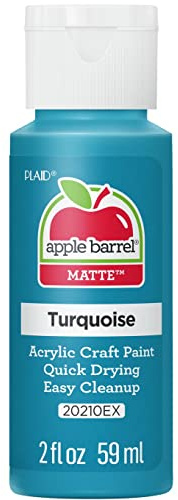 Apple Barrel Acrylic Paint, Turquoise, 2oz
