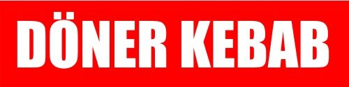 KIWISTAR - Werbeplane - Döner Kebab - 300cmx100cm - Plane Banner Gerüstplane