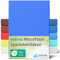 etérea Jersey Spannbettlaken 140x200-160x200 cm Blau für 15-25 cm Steghöhe 100% Microfaser - Oekotex Bettbezug Matratzen Bezug - Bettlaken 140x200cm - 160x200cm Blue