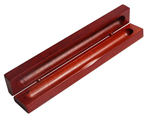 UOOOM Federmappe aus Holz, handgefertigt, Stifteetui, Vintage, Business