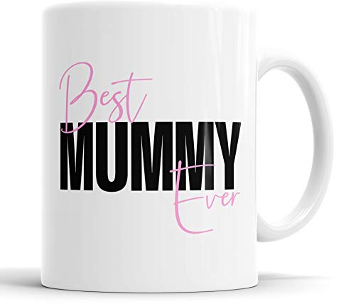 Faithful Prints Best Mummy Ever Mug New Mum Gift New Mummy Present Womens Gift New Parent mom Mug Mum to be Mug Maternity Gift Expecting a Baby Mug