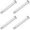 sourcing map Single Hole Clevis Pins - 6mm X 50mm Flat Head 304 Stainless Steel Link Hinge Pin 4Pcs