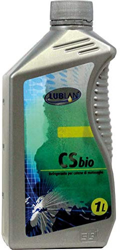LUBLAN Olio X Catene MOTOSEGHE BIODEGRADABILE CS BIO Fluido Ecologico Olio VEGETALE 1LT