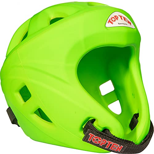 Kopfschutz „NEON Avantgarde“ (WAKO Approved) ohne Kinn- und Jochbeinschutz - Gruen, Gr. L