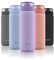 Ello Cooper Vacuum Insulated Stainless Steel Water Bottle, 22 oz, Lilac