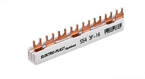 Verbindungsschiene 3P 80A 16mm2 Gabelgabel (54mod.) 3F S-543F-16 45.316 Elektro-plast Spatel 5905548287362