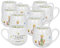 10er SET KÖNITZ Kuschelbecher DER KLEINE PRINZ - Geheimnis - 420 ml Porzellan/Motivbecher
