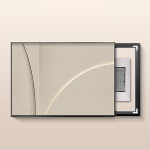 Verteilerkasten Dekorative Malerei, Wandmontierter Vertikaler Stromzähler Dekoration Abdeckung Verstecken, Moderner Innenraum Wohnzimmer Schlafzimmer Schaltkasten Deckel (Color : A, Size : 70x60cm(2