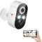 FISHBOT 1080P Wireless Security Camera, Outdoor/Indoor Home Cam with 2-Way Talk, Smart AI Human Detection, Battery Power, 2.4G WiFi Surveillance, Color Night Vision, Cloud Storage (1-pack)