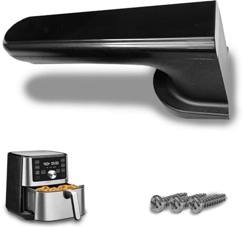 HEISENLIN Air Fryer Replacement Handle for Instants Vortex Plus 4QT Air Fryer, Upgraded Air Fryer Handle Accessories for Instants 4QT Air Fryer, Ergonomic Design, Dishwasher Safe