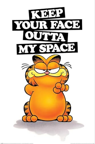 empireposter MB 86 - Garfield - Keep your Face - Poster 61x91,5 cm