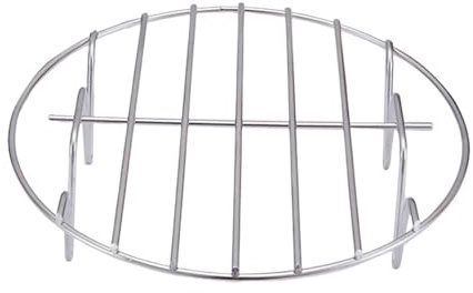 Air Fryer Rack - Soporte para freidora de aire, soporte apilable de acero inoxidable, accesorio para freír y cocinar, idea para olla, horno, molde para tartas (8 pulgadas)