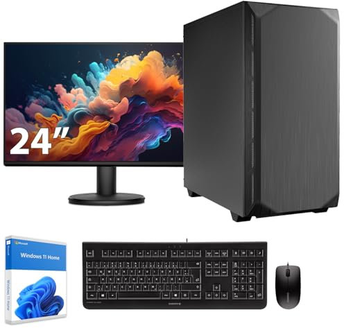 Sedatech Paket Office PC Silent • i7-12700 • 32GB DDR5 • 1TB SSD M.2 • Windows 11 • Monitor 24''