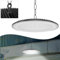 UISEBRT UFO Hallenstrahler 500W Deckenstrahler 6000K-6500K Kaltweiß High Bay Light Werkstattlampe IP65 Wasserdicht für Fabriken Garage Lagerhäuser