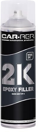 Car-Rep 2K Epoxy Filler Dark Grey VP-4 500mL Spray Paint High Build Fast Drying