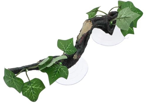1 Stück Rattan Wurzel Ornament Aquarium Dekoration aus Resin für Fischbehälter Saugnäpfen für Aquascaping und Aquarienpflanzen Kompakt und Vielseitig