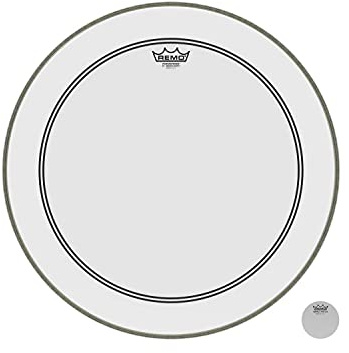 Remo Powerstroke P3 Smooth White™ Bass Drumhead, 22