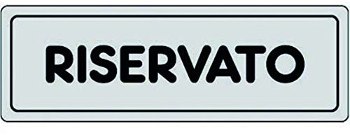 Cartelli segnaletica adesivi Pubblicentro riservato 15905730ADB0150X0050
