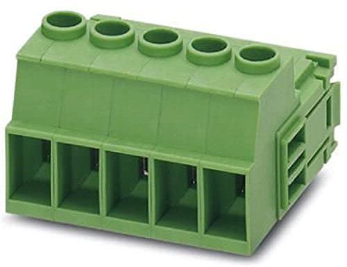 PHOENIX CONTACT IPC 5/2-STGCL-7,62 Leiterplattenstecker, 41 A, 1000 V,6 mm² Nennquerschnitt, Grün, 2 Anzahl der Potenziale, IPC 5/..-STGCL Artikelfamilie, 7,62 mm Rastermaß, 50 Stück