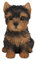 Vivid Arts Pet Pals Zierfigur Yorkshire-Terrier-Welpe