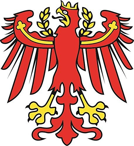U24 Aufkleber Südtirol Adler Autoaufkleber Sticker Konturschnitt