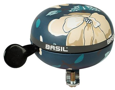 Basil 50481 Ding-Dong Glocke Basil Magnolia teal blue, Ø 80mm (1 Stück)