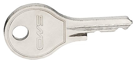 CWS Ersatzschlüssel - Schließung 4A1 bis 4A482 - Nachschlüssel - Zusatzschlüssel- für CWS Seifenspender,Handtuchspender,etc. - Schließung 4A103