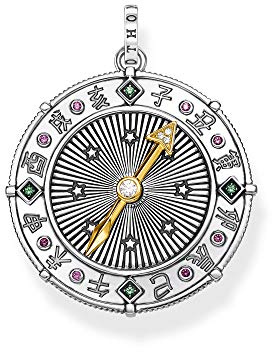 Thomas Sabo Damen Anhänger Chinesische Zeichen 925 Sterling Silber PE853-488-7
