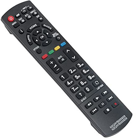 AULCMEET N2QAYB000928 - Telecomando sostitutivo per Panasonic TX-42AS740E TX-42AS750E TX-42ASE650 TX-42ASF657 TX-42ASM651 TX-42ASM655 TX-42ASN658 TX-42ASR7500 N2QAYB000936 N2QAYB000854 N2QAYB000858