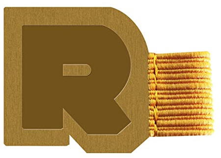 Rhodia 194182C Stiftehalter Stiftschlaufe selbstklebend 4x3cm Gold