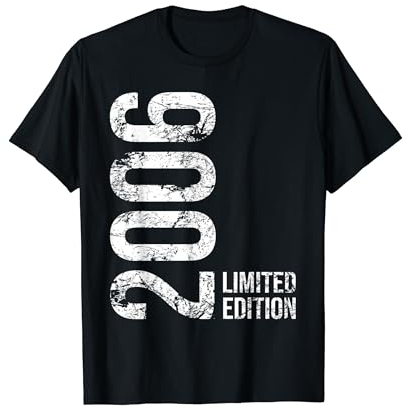 19. Geburtstag Junge Mädchen 19 Jahre 2006 Geschenkidee T-Shirt
