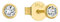 Amor Ohrstecker für Damen, Gold 375, Zirkonia synth.