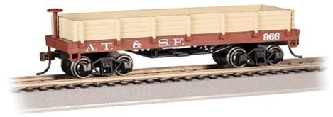 Trur H0 - Carro merci Old-Time Wood Gondola Santa Fe