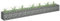 Tidyard Gabion raised bed galvanized steel 270 x 30 x 30 cm Lawn, garden Model145637