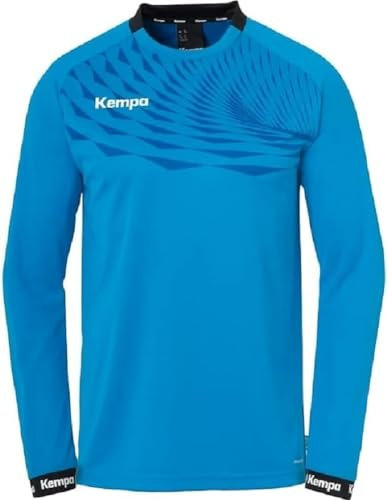 Kempa Herren Wave 26 Longsleeve Jungen Sport Langarmshirt Sport-Pullover, Kempablau/Royal, XXL EU