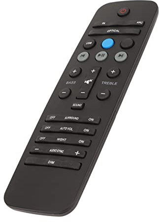 Remplacement de la Télécommande de la Barre de Son, Contrôle du Haut-Parleur pour YKF297 006 Bar Fidelio HTL9100 HTL5120 HTL7180 YKF297 006